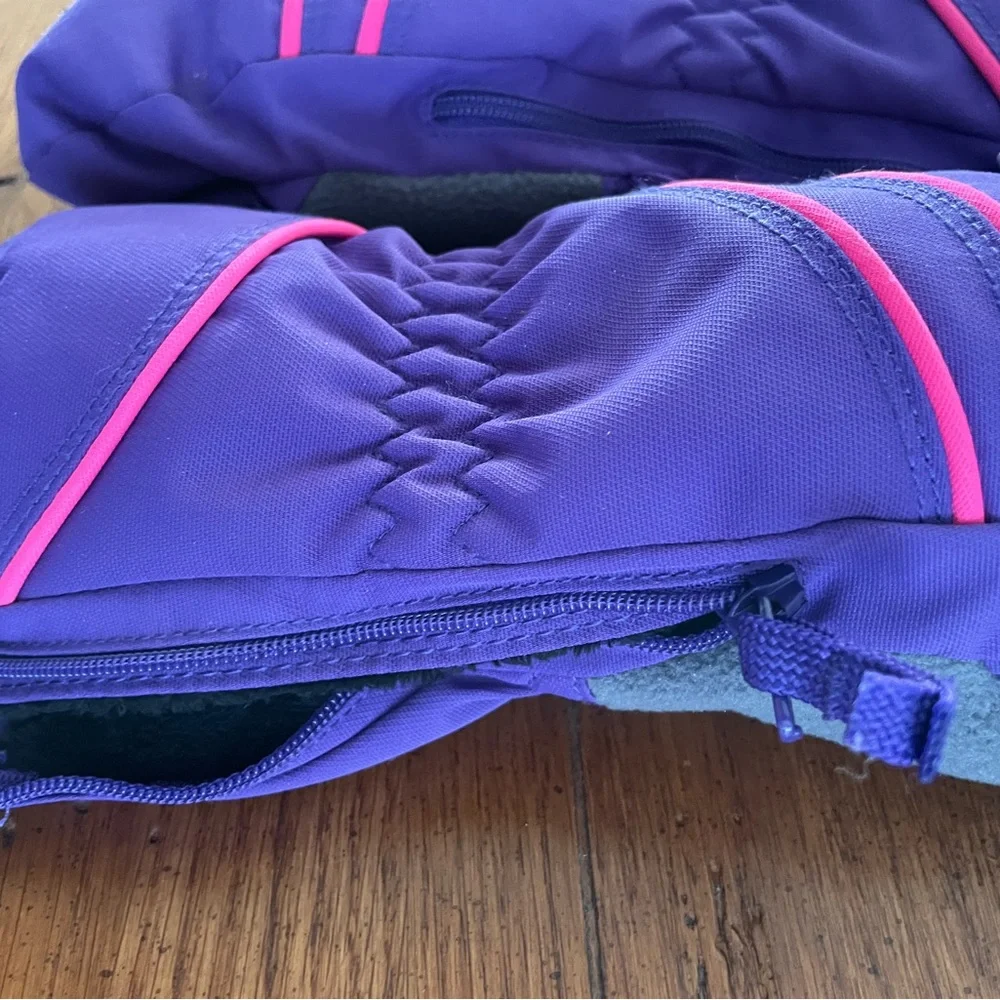 Head Kids Mittens in Purple and Pink Size Small